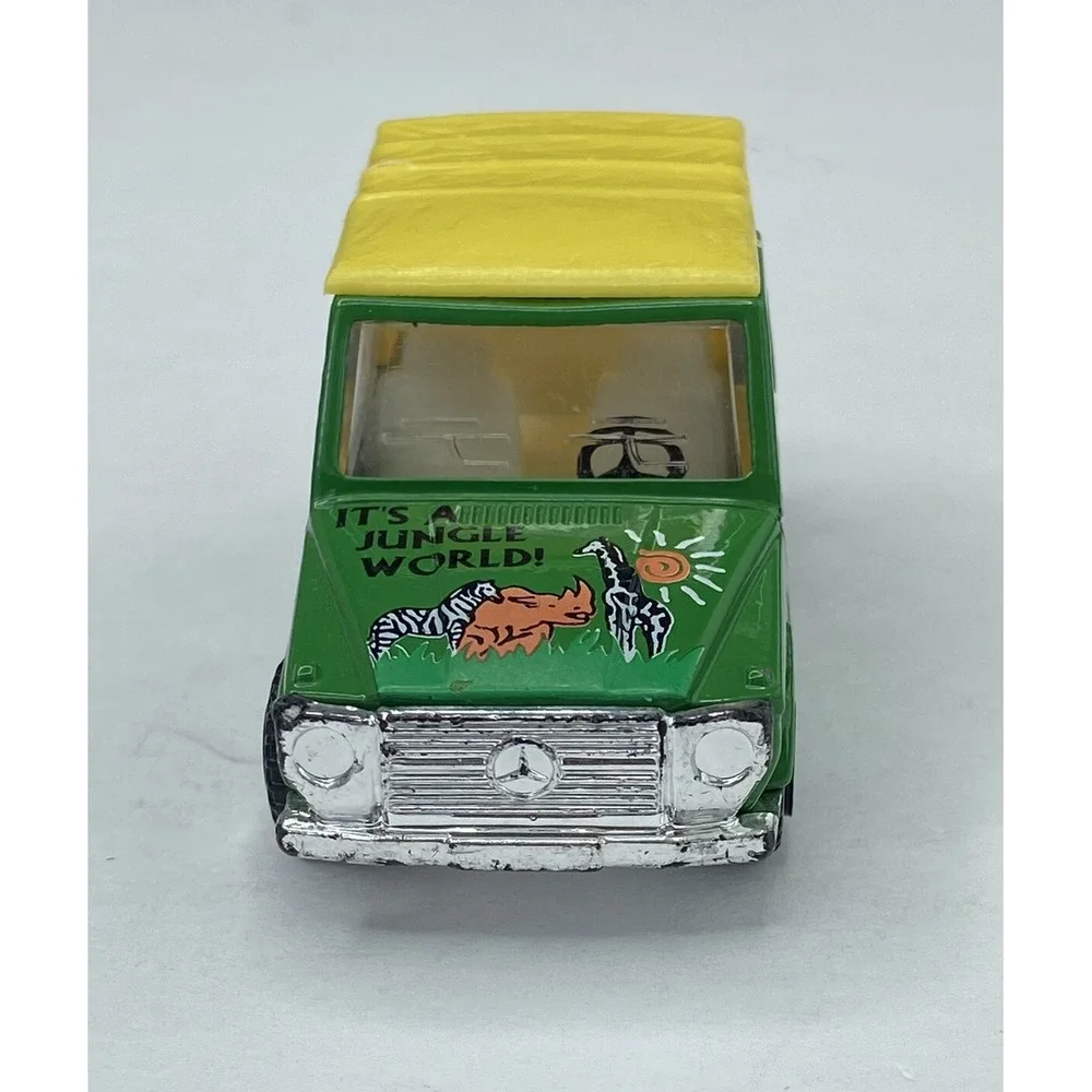 Mercedes MB G-Wagon Realtoy 1/57 Die Cast Car Green‎ Safari SUV Jungle Cruiser